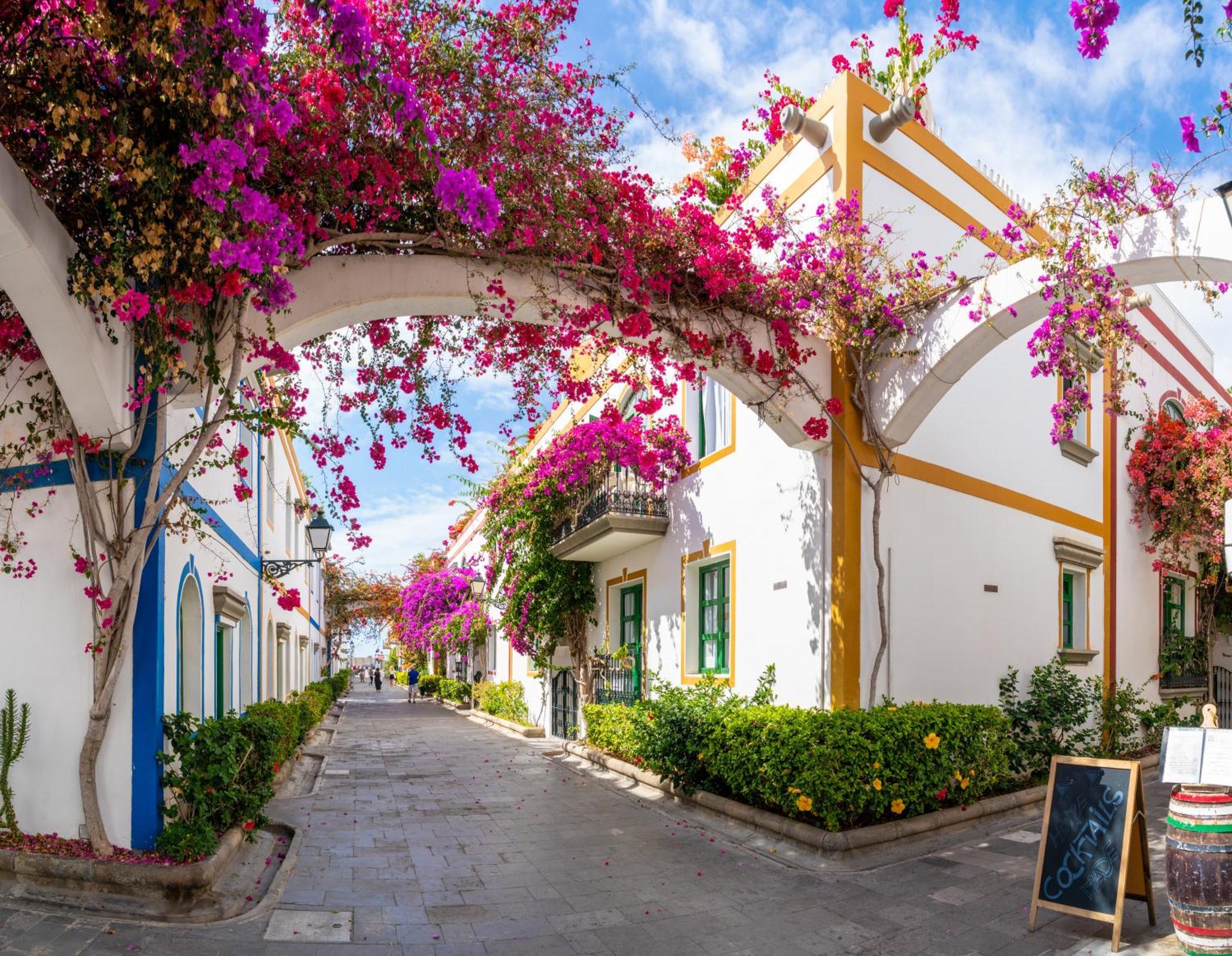 Apartamento Amarre Pool Puerto De Mogan Exterior foto