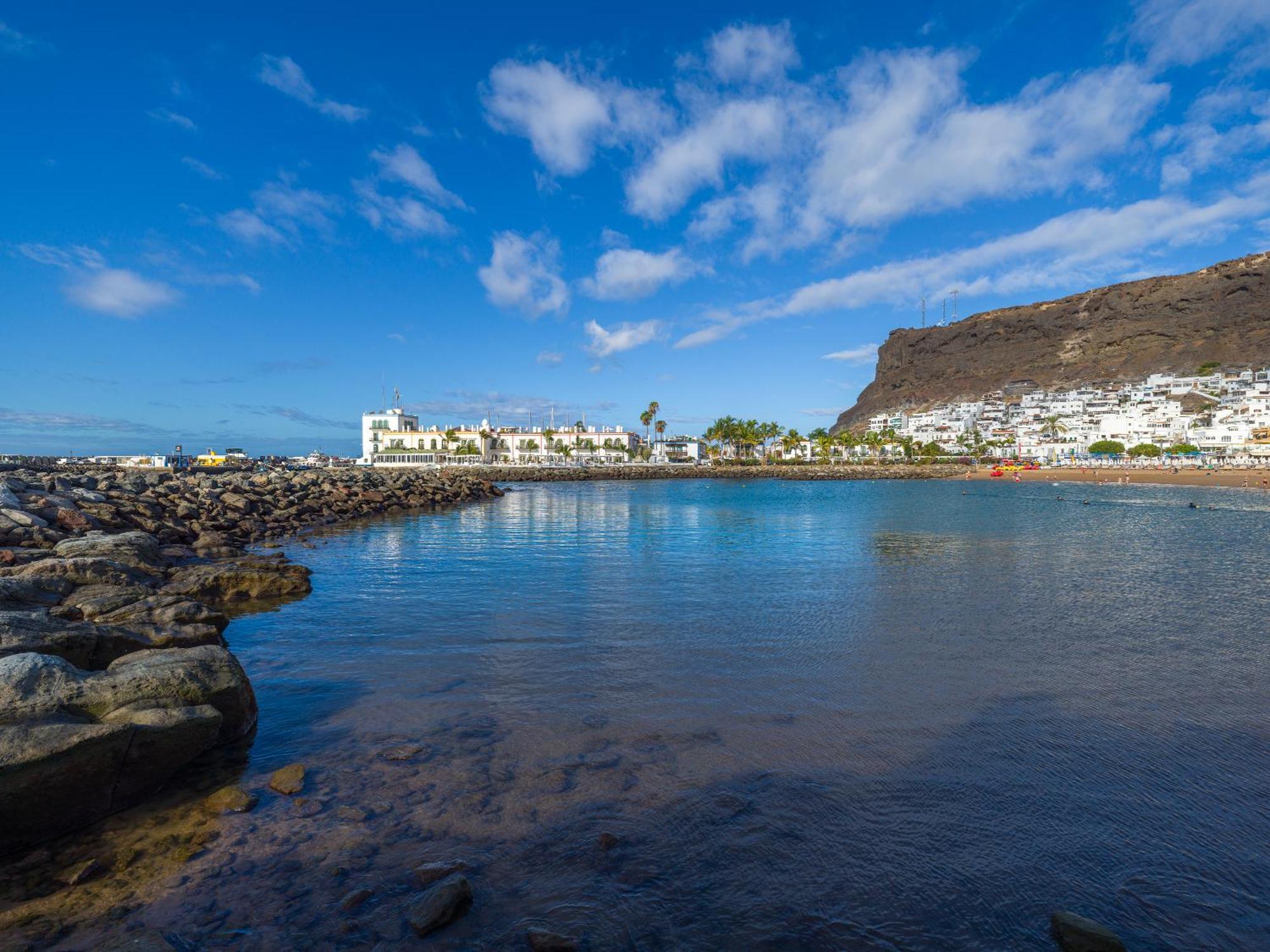 Apartamento Amarre Pool Puerto De Mogan Exterior foto